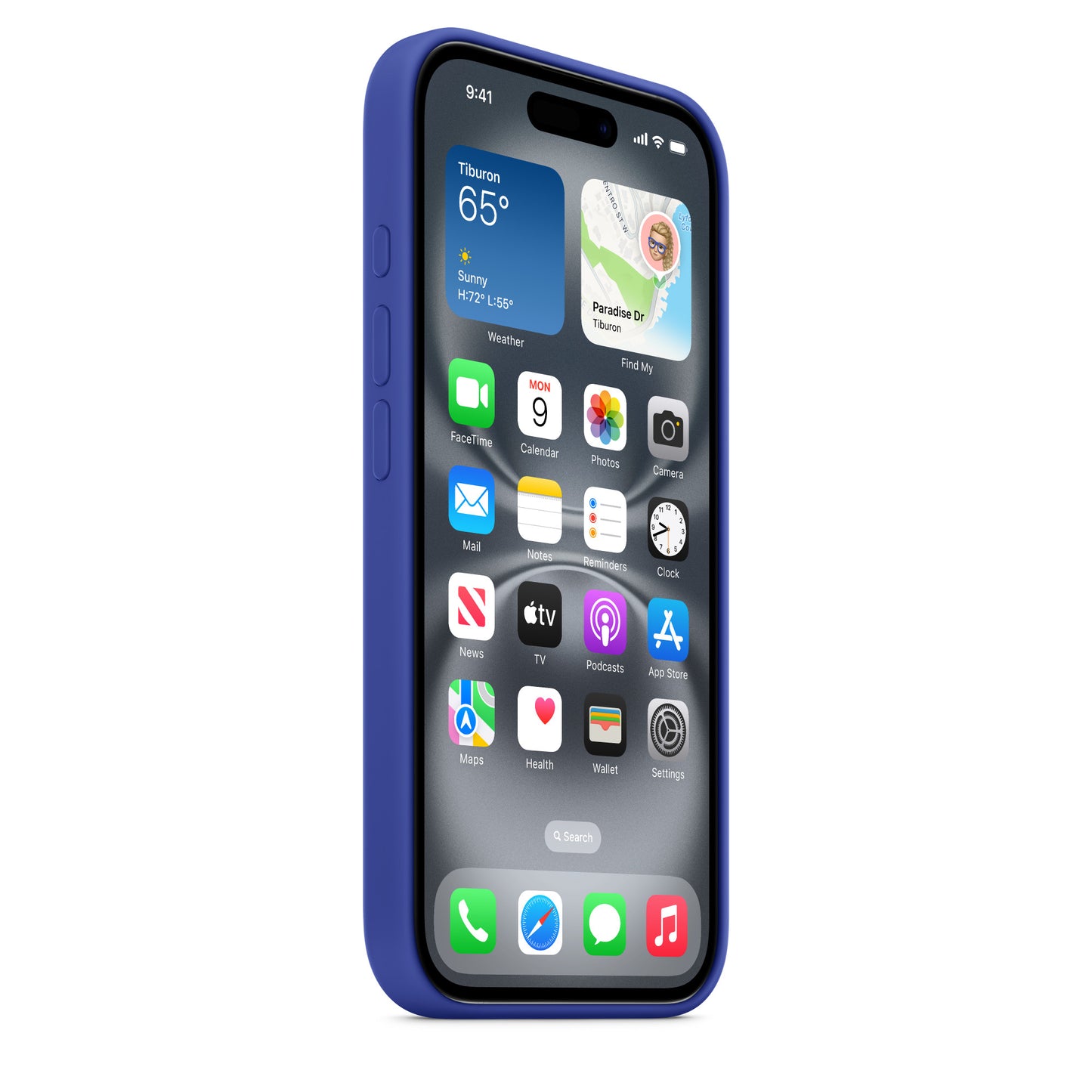 iPhone 16 Silicone Case with MagSafe - Ultramarine