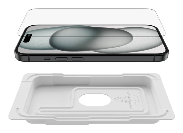 BELKIN ScreenForce Pro UltraGlass2 AM Screen Protector - iPhone 16/15/14 Pro