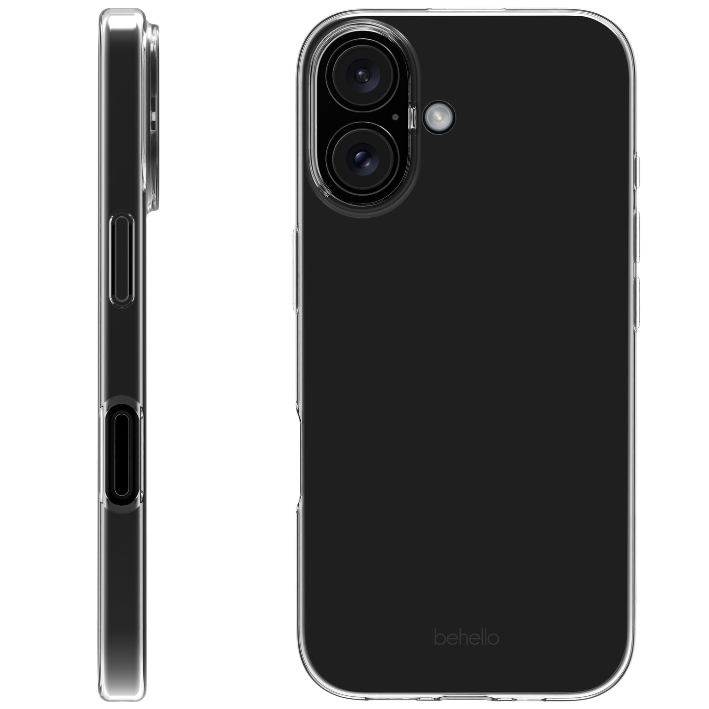 iP 16 Plus Thin Gel Case Eco Transparent