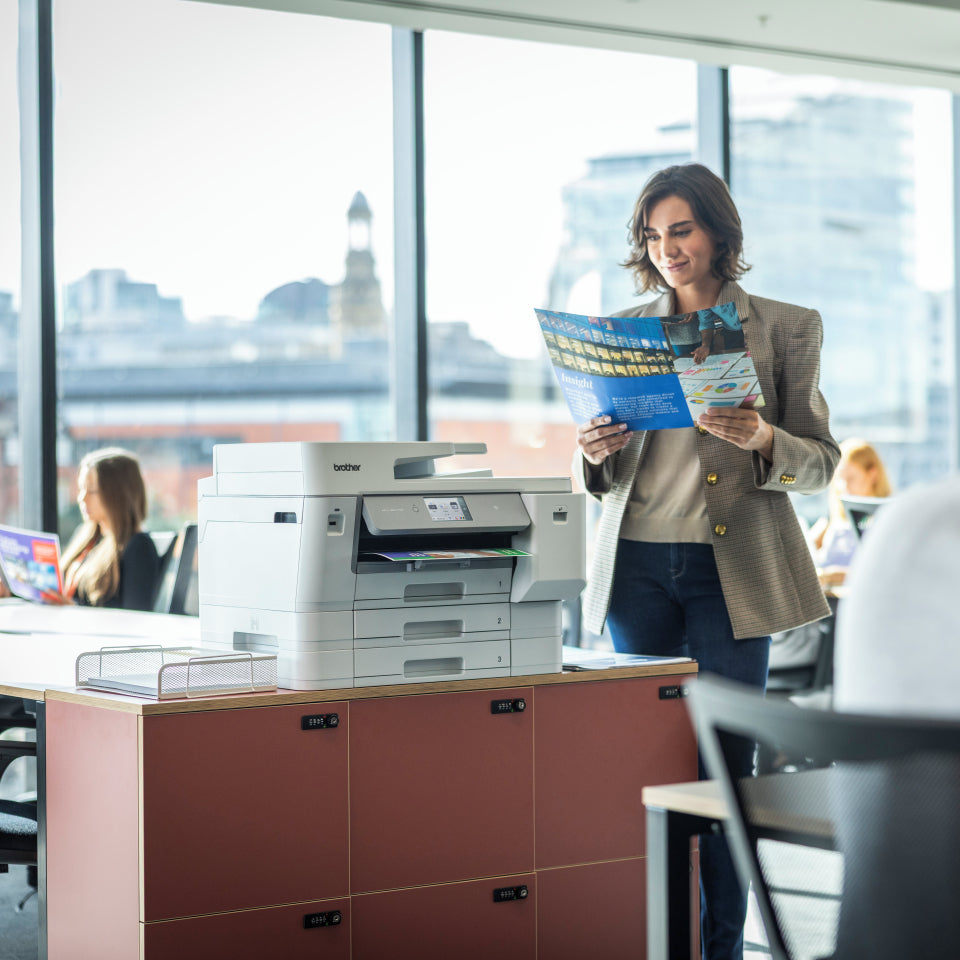 BROTHER MFC-J6977DW Full duplex A3 colour inkjet multifunction printer 3x 250-sheet paper trays network Wi-Fi 31ipm