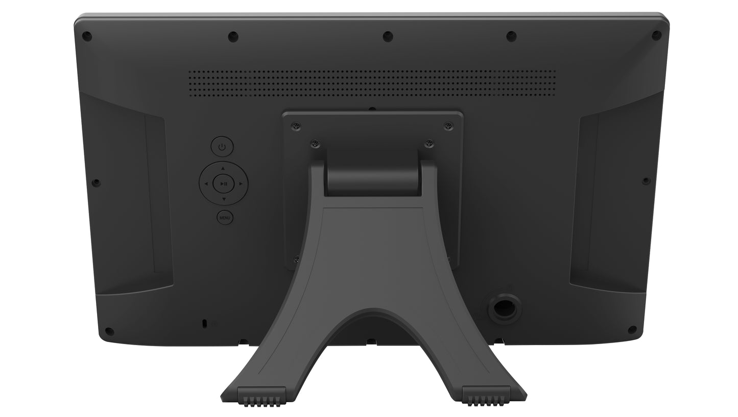 15,6 PCAP Bezel Free Front, 10P Touch, 1920x1080, HDMI, 385cd/m2 (with touch), USB Interface, SD-Card, Media Player, External Power Adapter