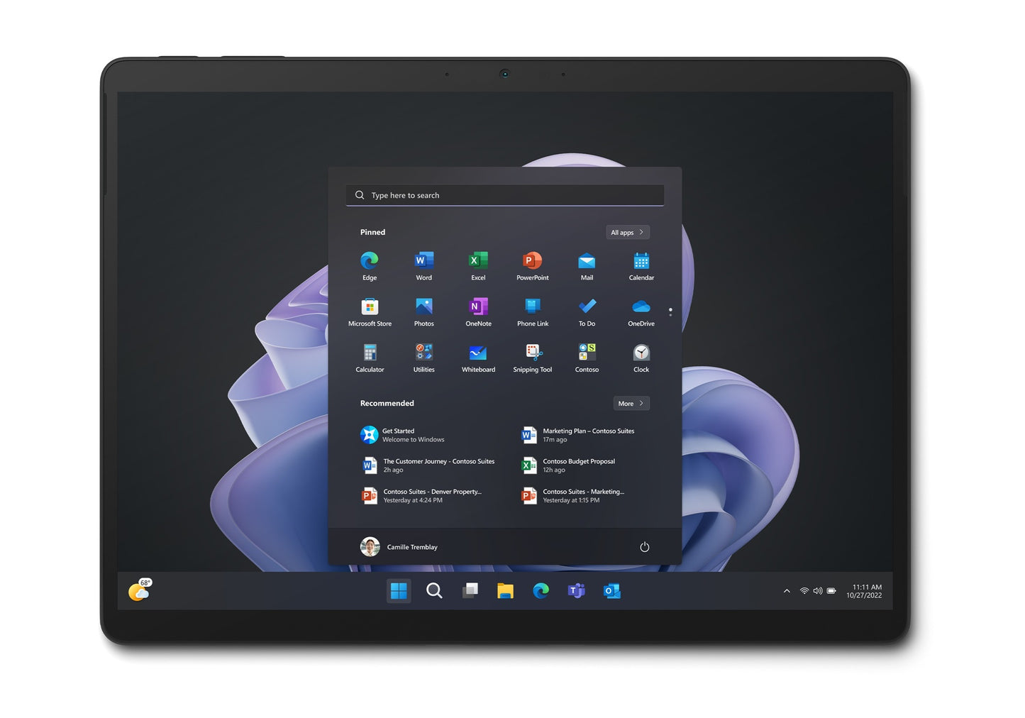 MS Surface Pro 9 Intel Core i7-1265U 13inch 16GB 256GB W11P Black