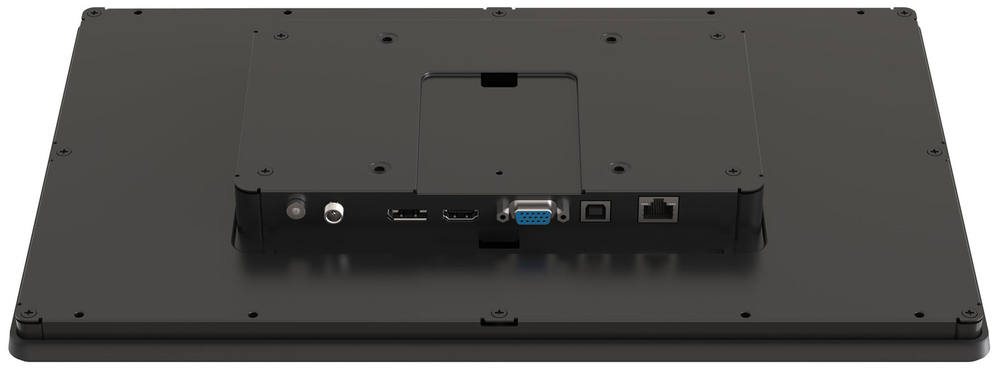 15,6  PCAP Bezel Free 10P Touch, 1920x1080, DisplayPort, HDMI, VGA, 405cd/m2 (with touch), USB Interface, Through Glass (Gloves) mode, Exter