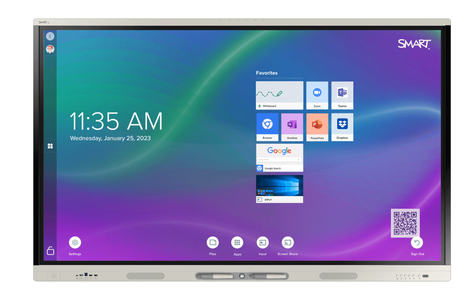 SMART Board MX055-V4 Pro series interact
