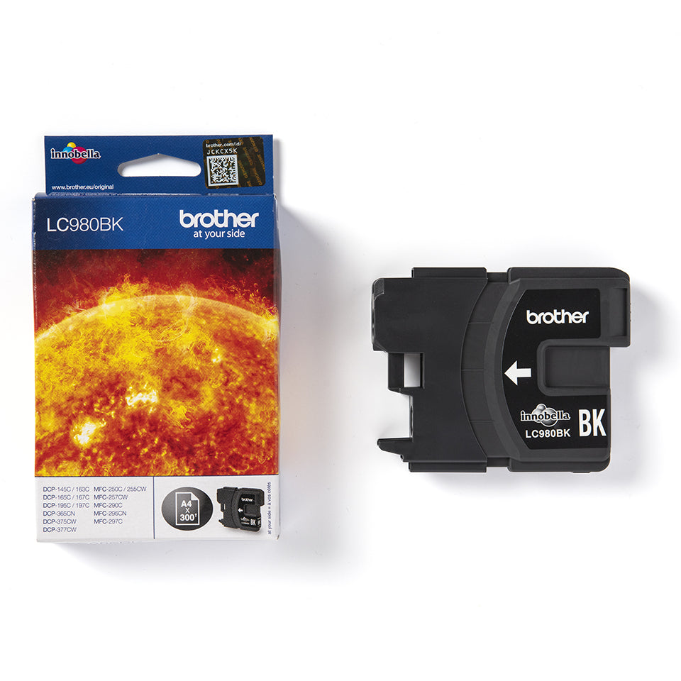 Brother LC980BK inktcartridge zwart