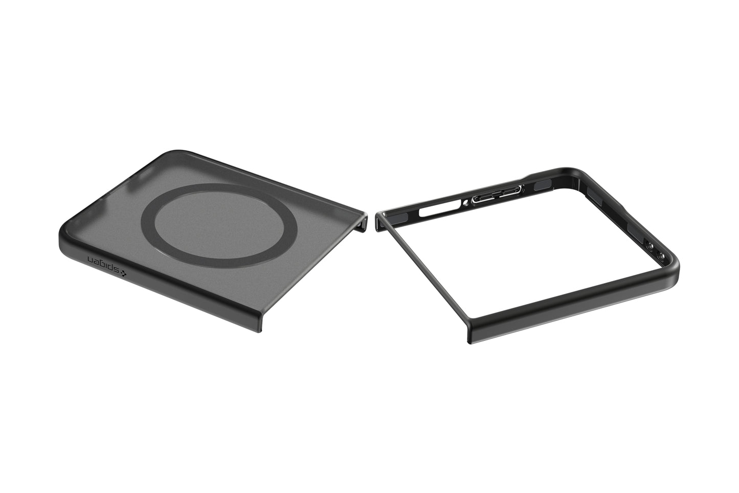 Samsung Capella Case Flip7 Frost Zwart