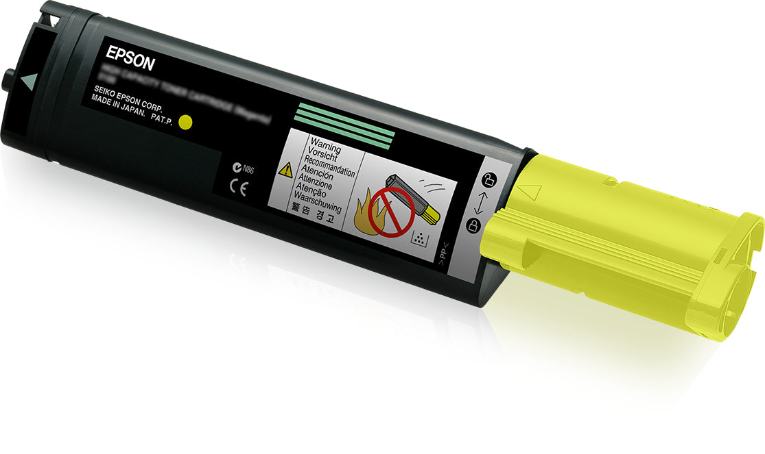 EPSON AcuLaser C1100 tonercartridge geel high capacity 4.000 pagina s 1-pack AcuBrite