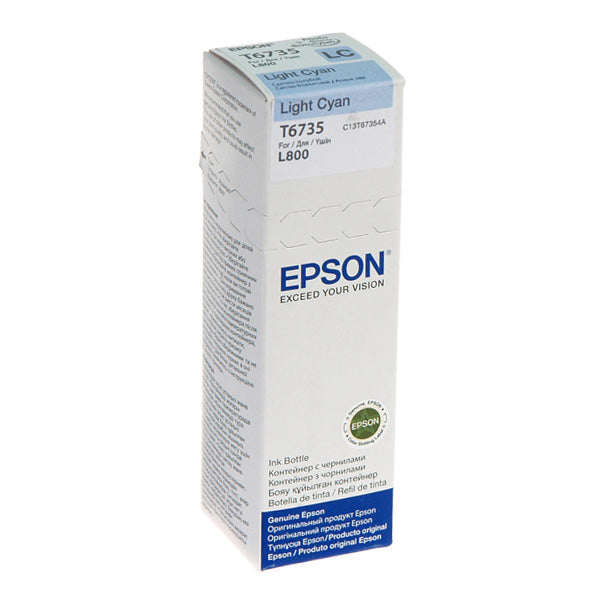 EPSON T6735 LIGHT CYAN INK BOTTLE 70ML