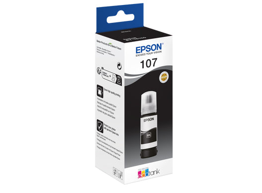 EPSON 107 EcoTank Black Ink Bottle