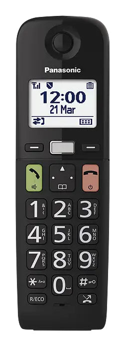 Panasonic Dect KX-TGU112EXB Duo Black