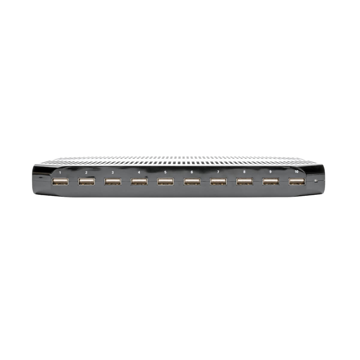 EATON TRIPPLITE 10Port USB Charging Station with Adjustable Storage 12V 8A 96W USB Charger Output Schuko Power Cord