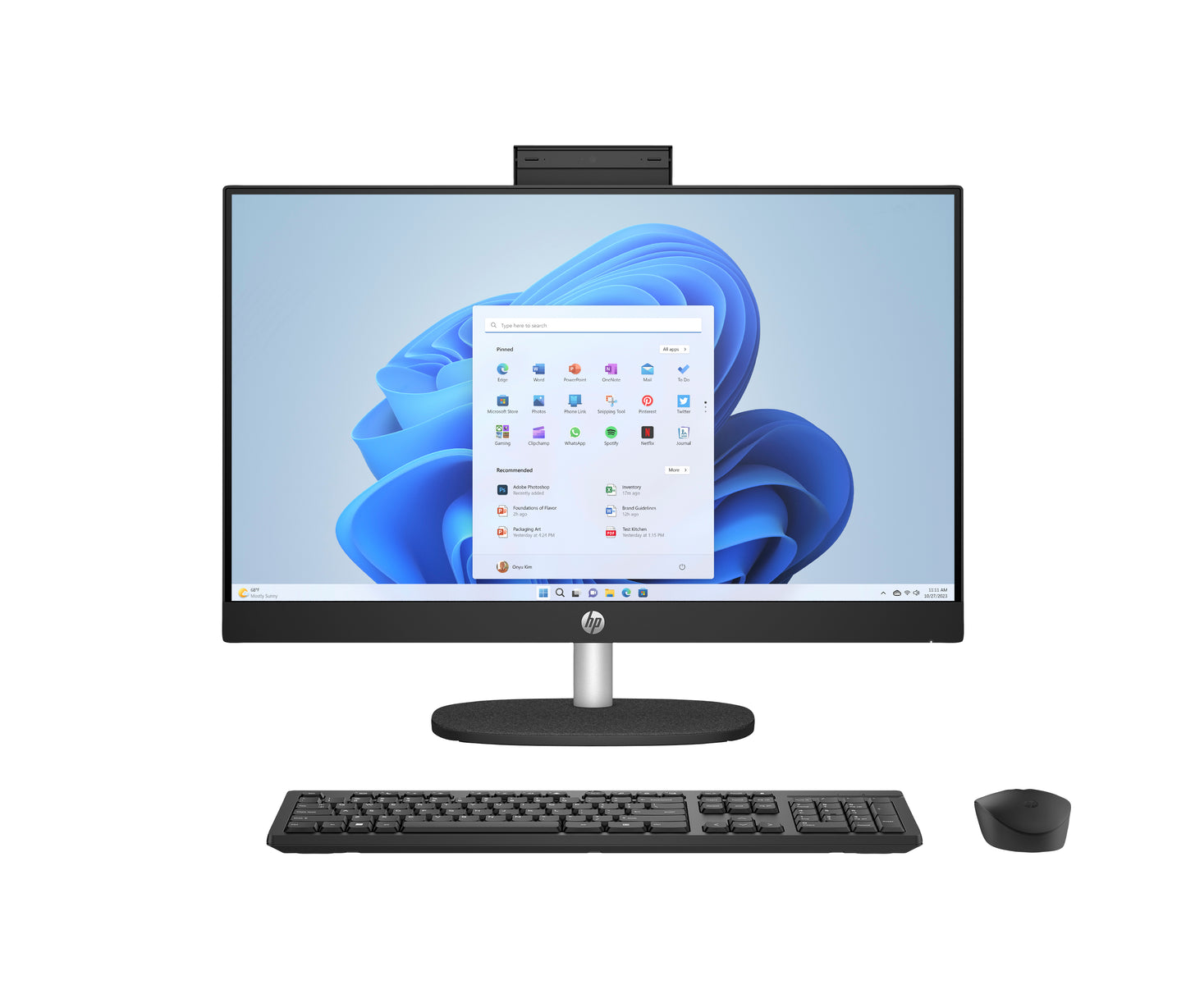 HP 24 inch AIO R5-7520U 16/512GB W11 PL C50KBEA#UUG
