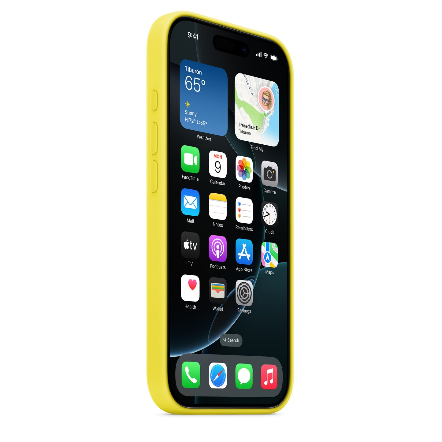 iPhone 16 Pro Silicone Case with MagSafe - Star Fruit