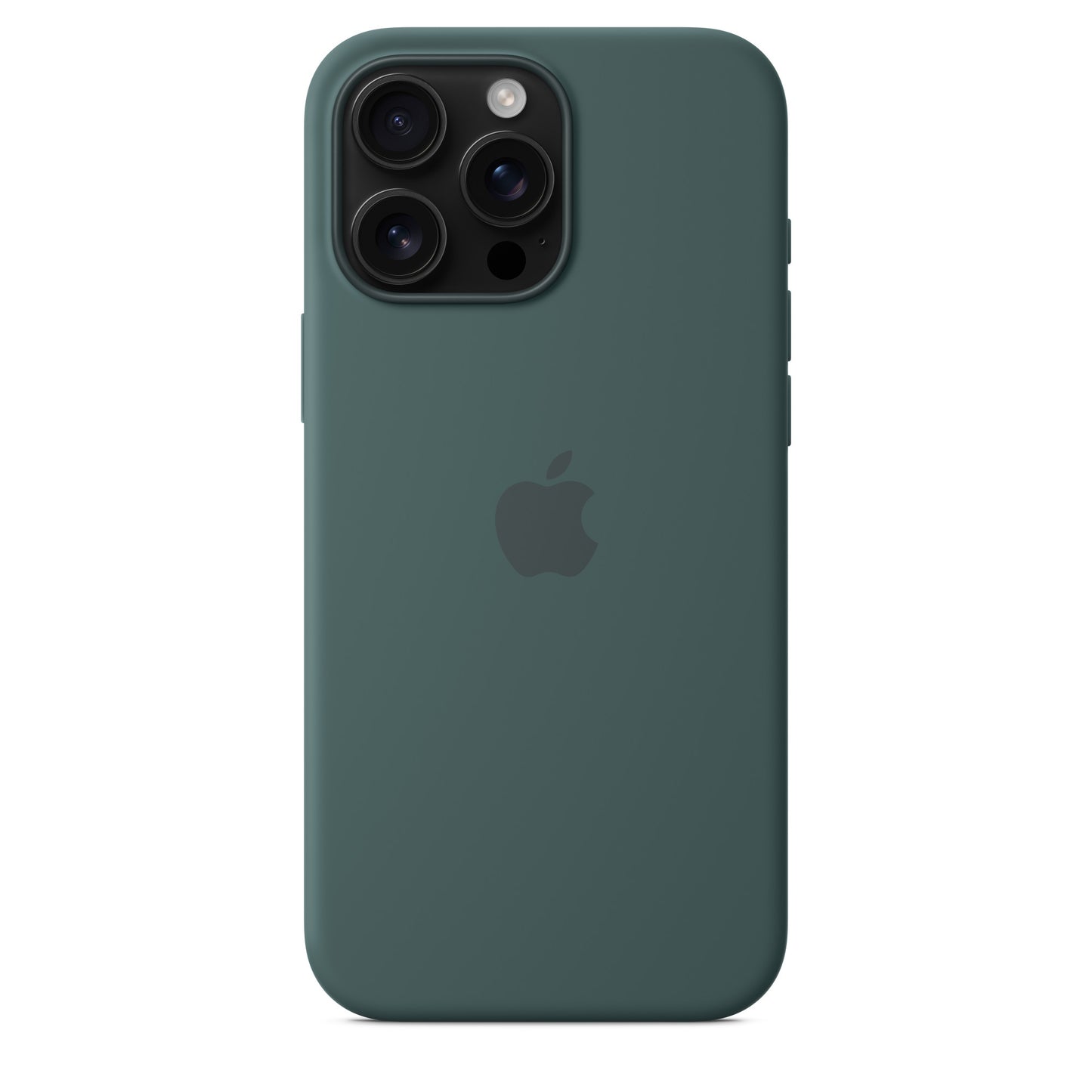 iPhone 16 Pro Max Silicone Case with MagSafe - Lake Green