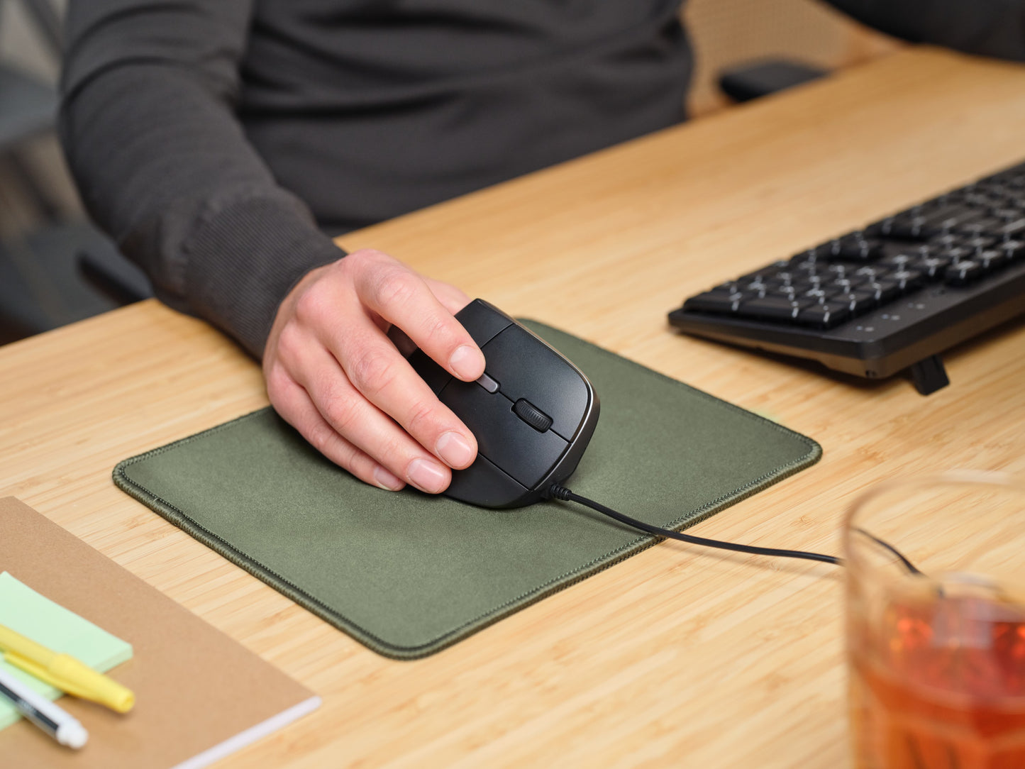 TRUST BAYO II ERGONOMIC MOUSE BLK