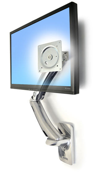 MX Wall Mount LCD Arm Polished aluminium 45-228-026