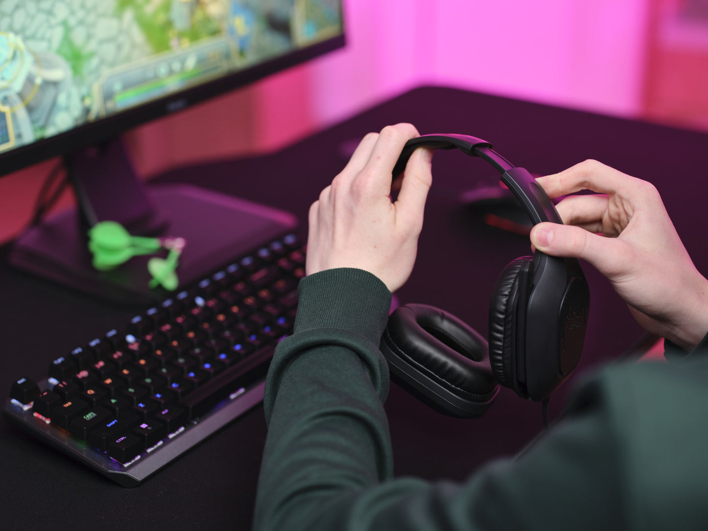 TRUST GXT415 ZIROX HEADSET - BLACK