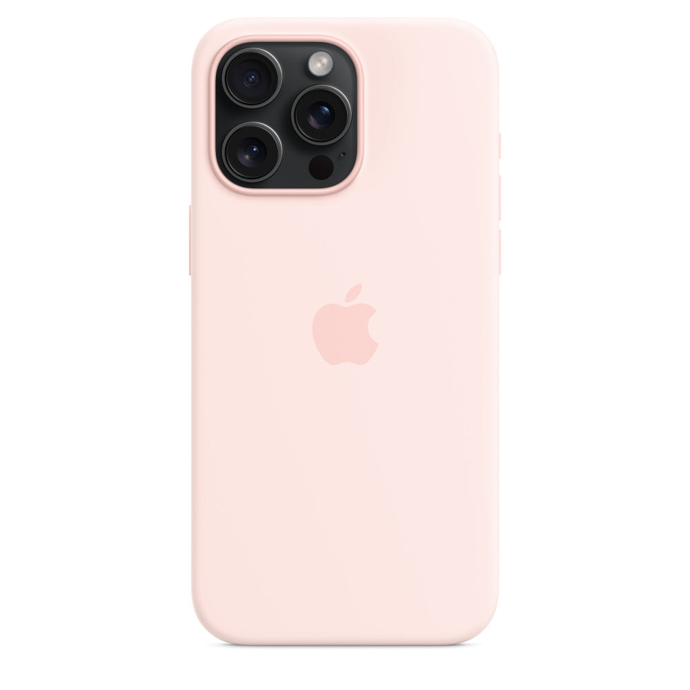 Apple iPhone 15 Pro Max Sil Case MS Pink