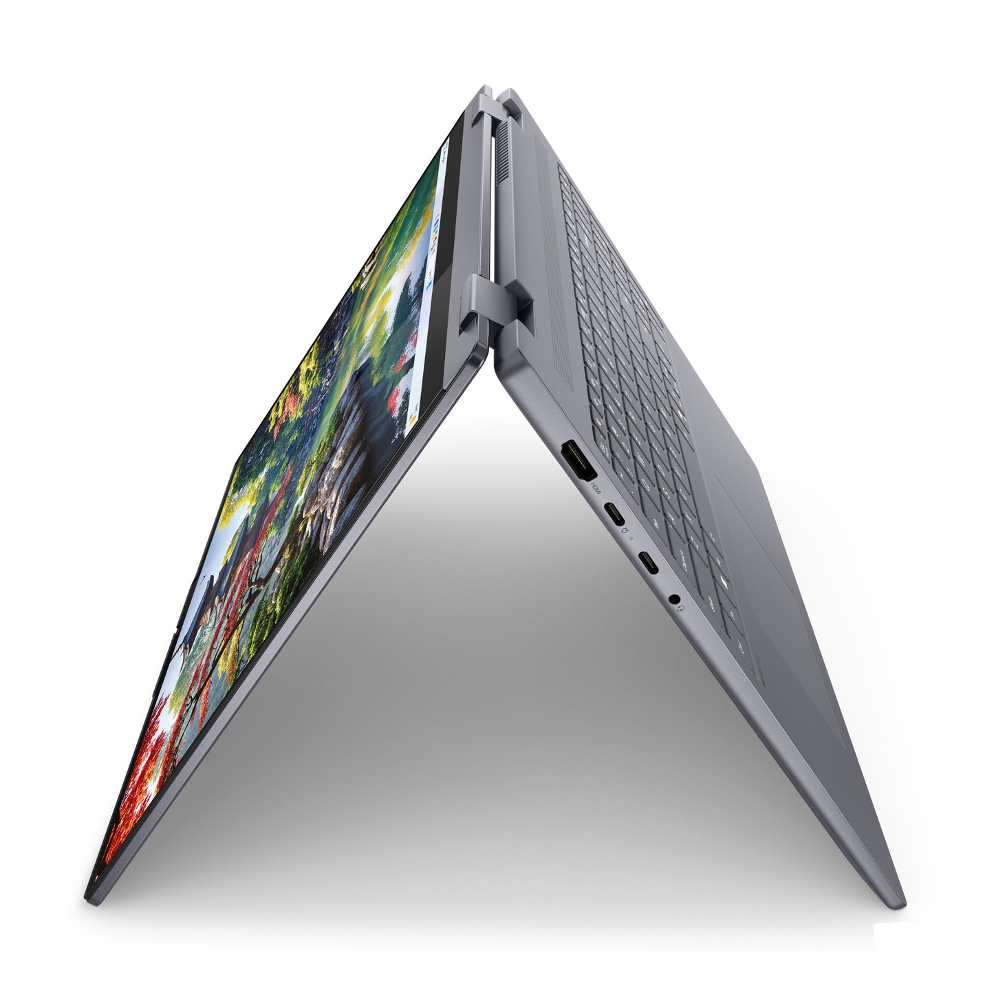 Lenovo IdeaPad 5 2-in-1 16IAL10 83KS0047MB, 16 WUXGA, Intel Core Ultra 5 225U, 16GB, 512GB SSD, Windows 11 Home, Grijs