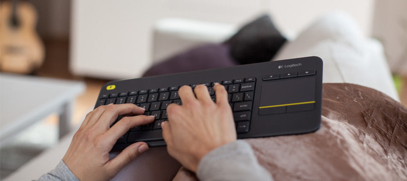 Logitech wireless touch keyboard K400 Plus QWERTZ
