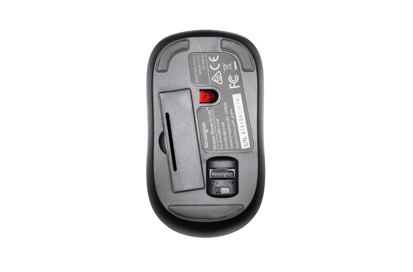 ValuMouse Wireless ThreeButton Mouse USB K72392EU