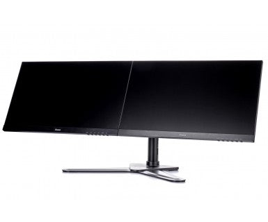 Flexible desk stand for dual monitor. Monitor size 10 -30 , VESA 75x75 or 100x100mm, <=10kg