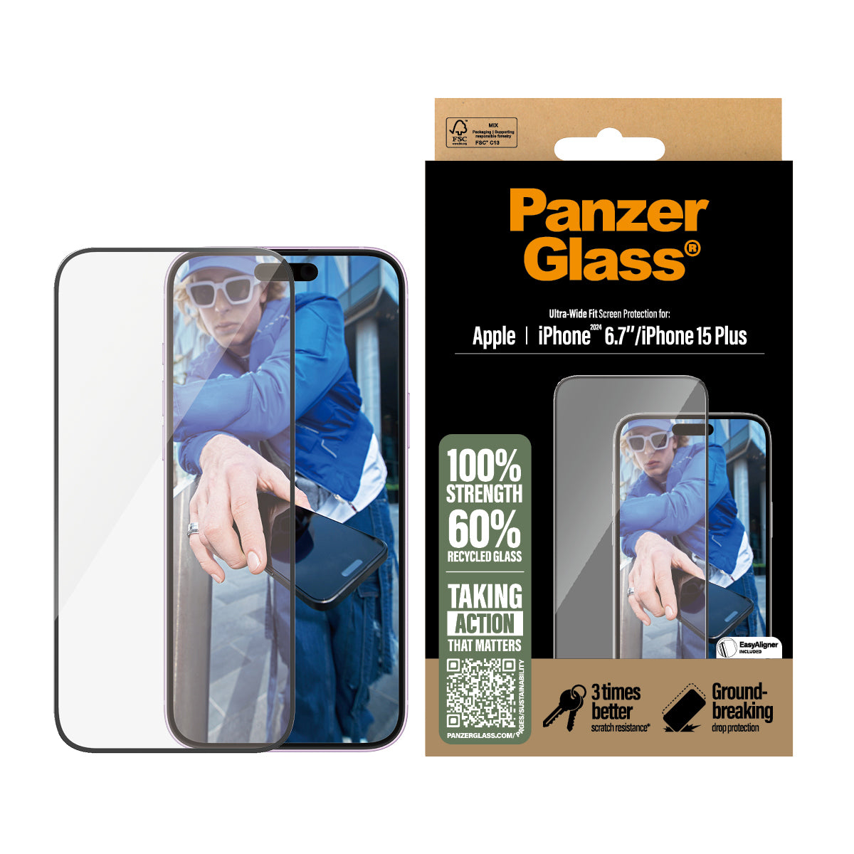 PG Scrn iPhone 16 6.7Inch UWF 2863