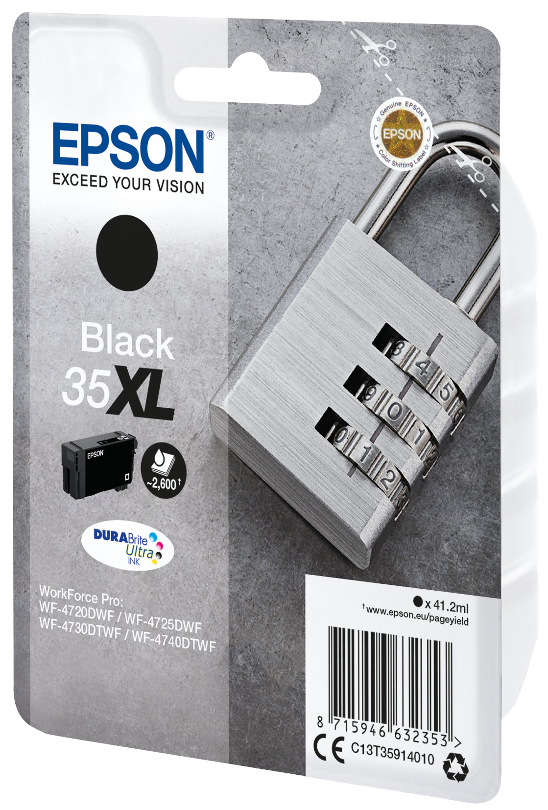 EPSON 35XL Ink Black 41,2ml