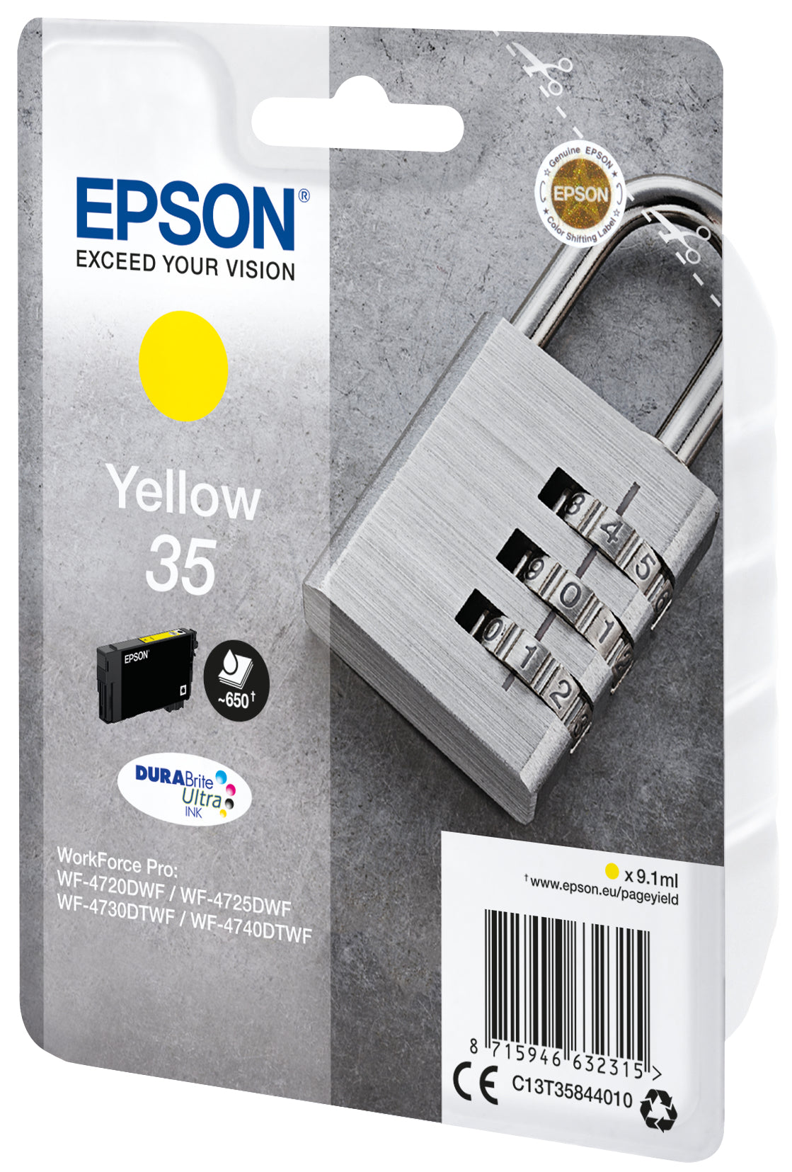 EPSON 35 Ink Yellow 9,1ml