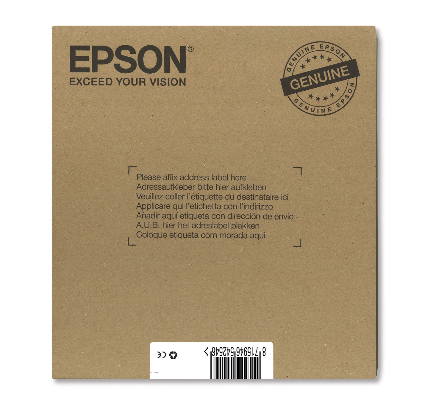 EPSON T129 Durabrite Ultra Inkt EasyMail multipack