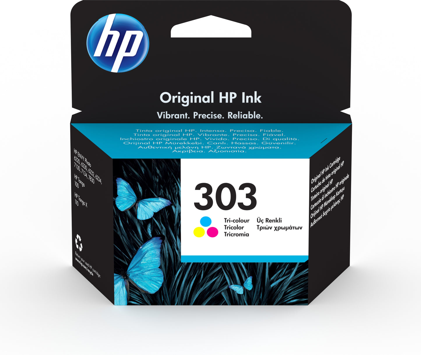 HP 303 INKTCARTRIDGE T6N01AE COLORS
