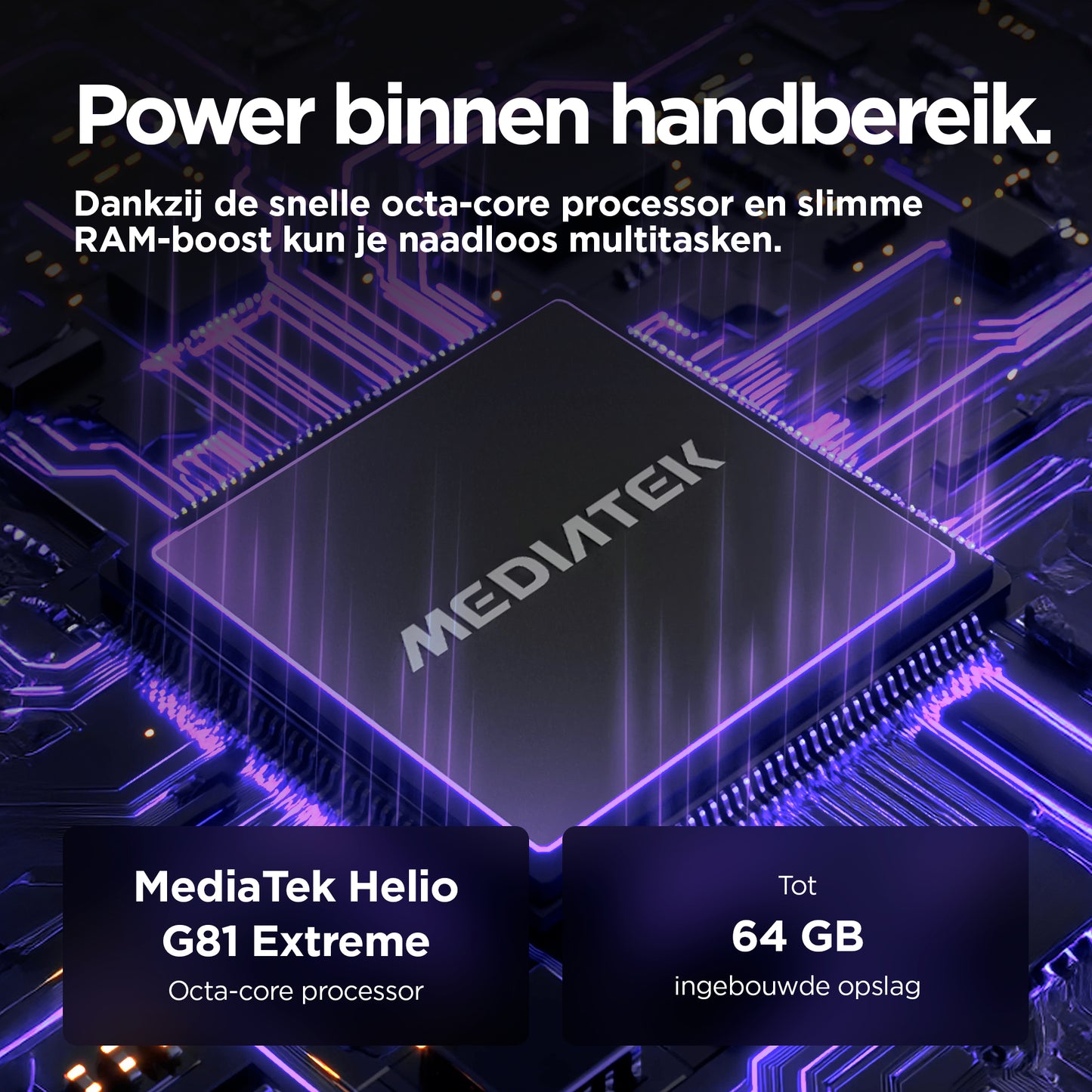 Motorola Moto E15 Fresh Lavender
