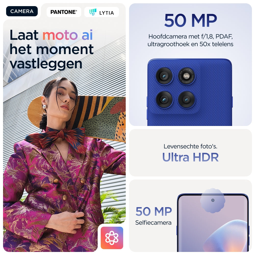 Motorola edge 60 pro Dazzling Blue