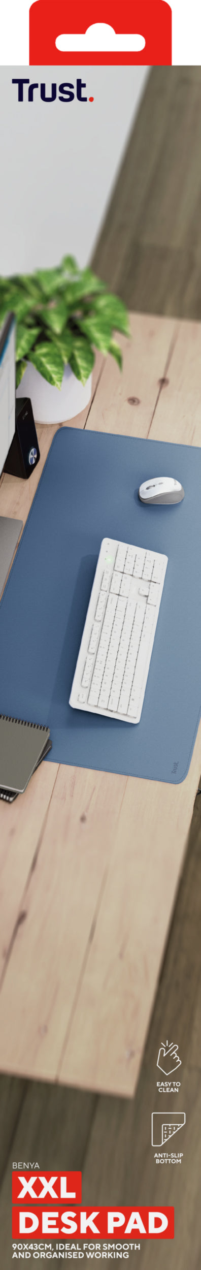 BENYA XXL DESK PAD - BLUE