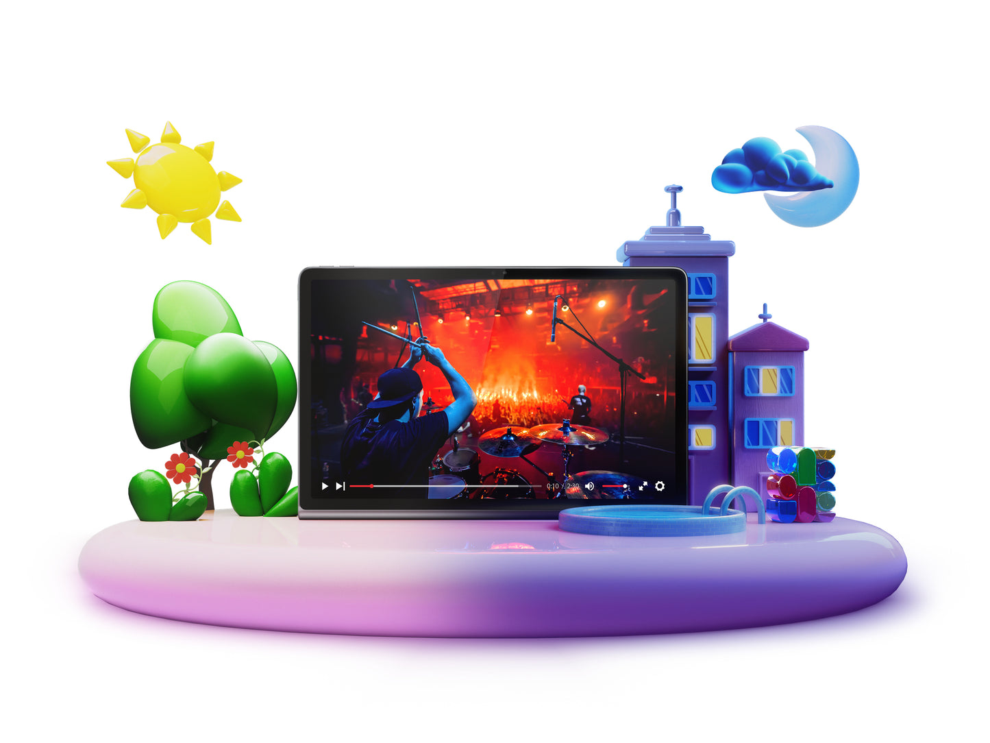 Lenovo Tab Plus 8GB + 128GB + sleeve