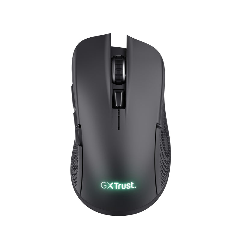 Trust GXT923 YBAR WIRELESS MOUSE Zwart