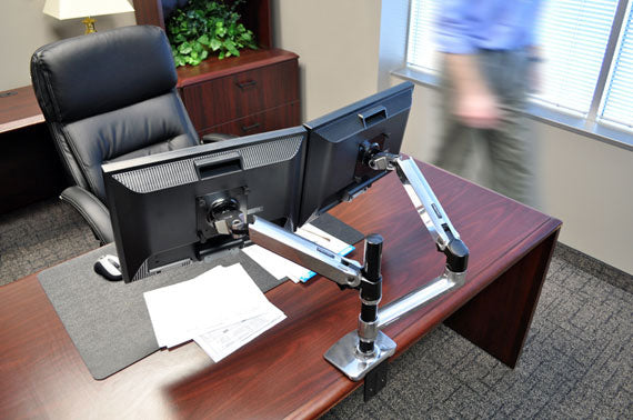 LX Dual LCD vertical Stacking Arm ALM 45-248-026