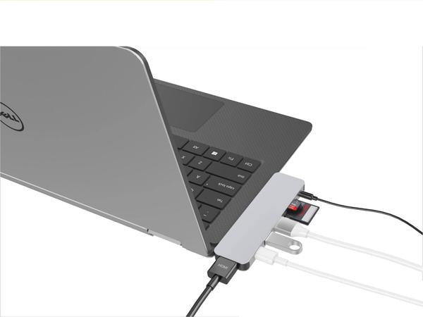 HUB SOLO 7-in-1 Laptop(S) Silver GN21D-SILVER