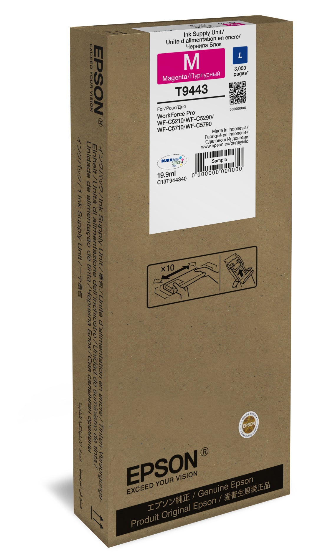 EPSON WF-C5xxx Series Ink Cartridge L Magenta 3000s