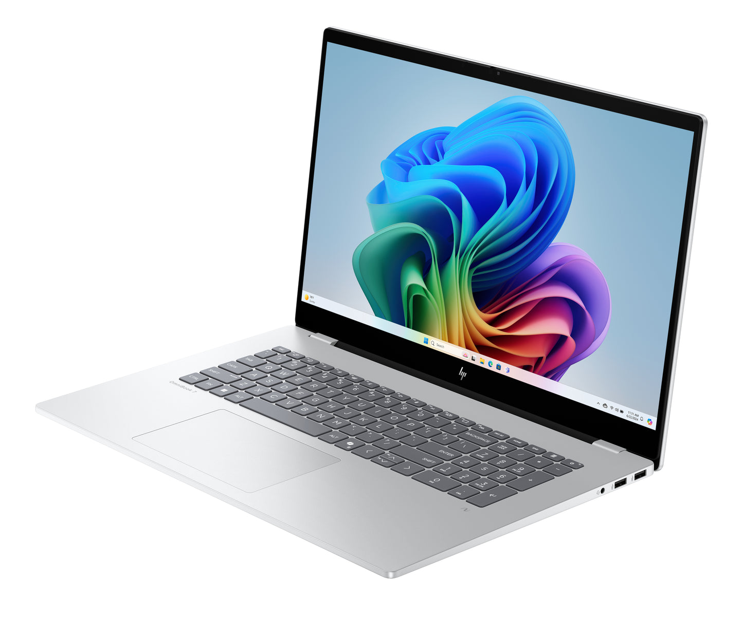 HP OmniBook 7 NG AI PC, 17,3 FHD IPS 400nits Touch, Intel Core Ultra 7-258V, 32GB LPDDR5X, 1TB PCIe SSD, Intel Arc 140V GPU, W11H, Grey