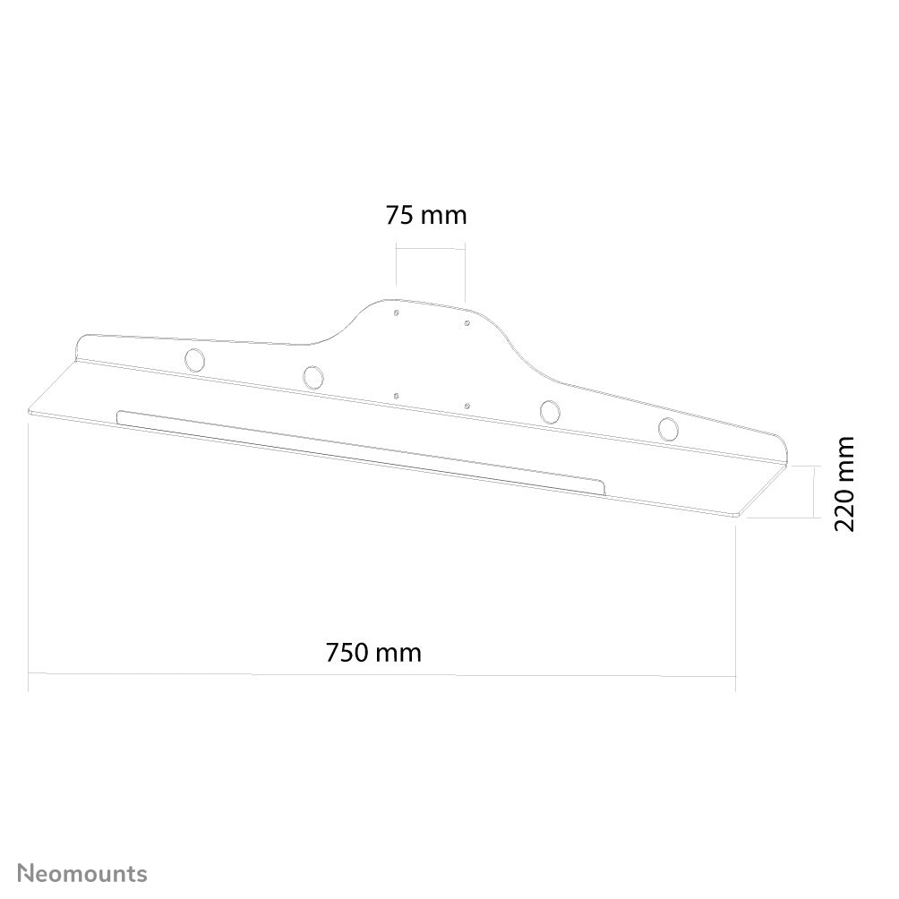 Plateau Newstar Toetsenbord + Muis KEYB-V100