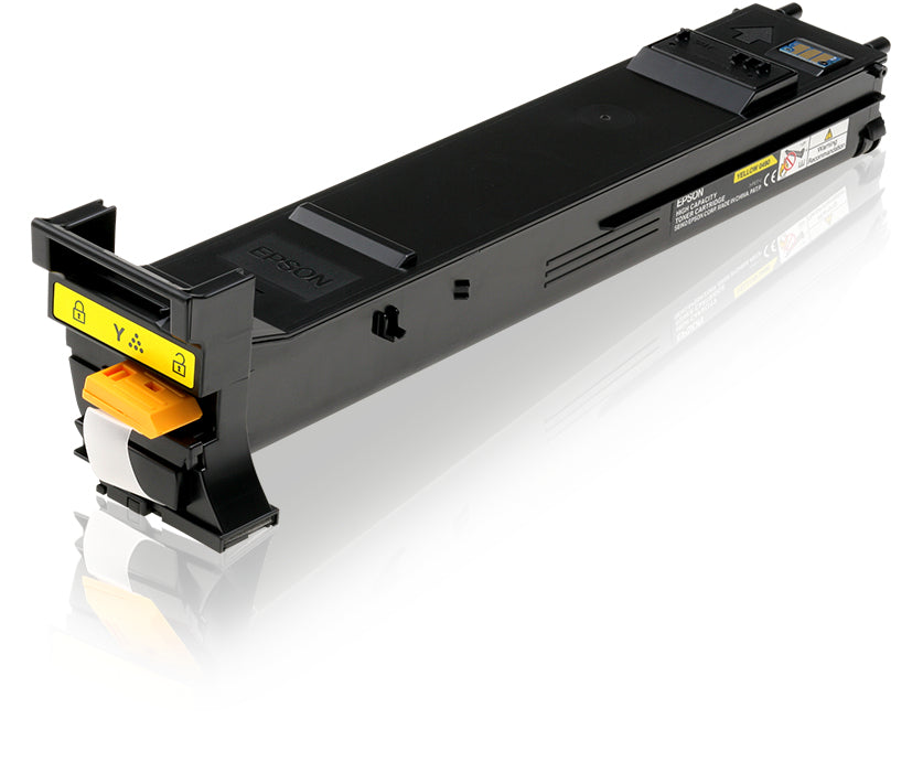 EPSON Aculaser CX28DN toner geel high capacity 8.000 paginas 1-pack AcuBrite