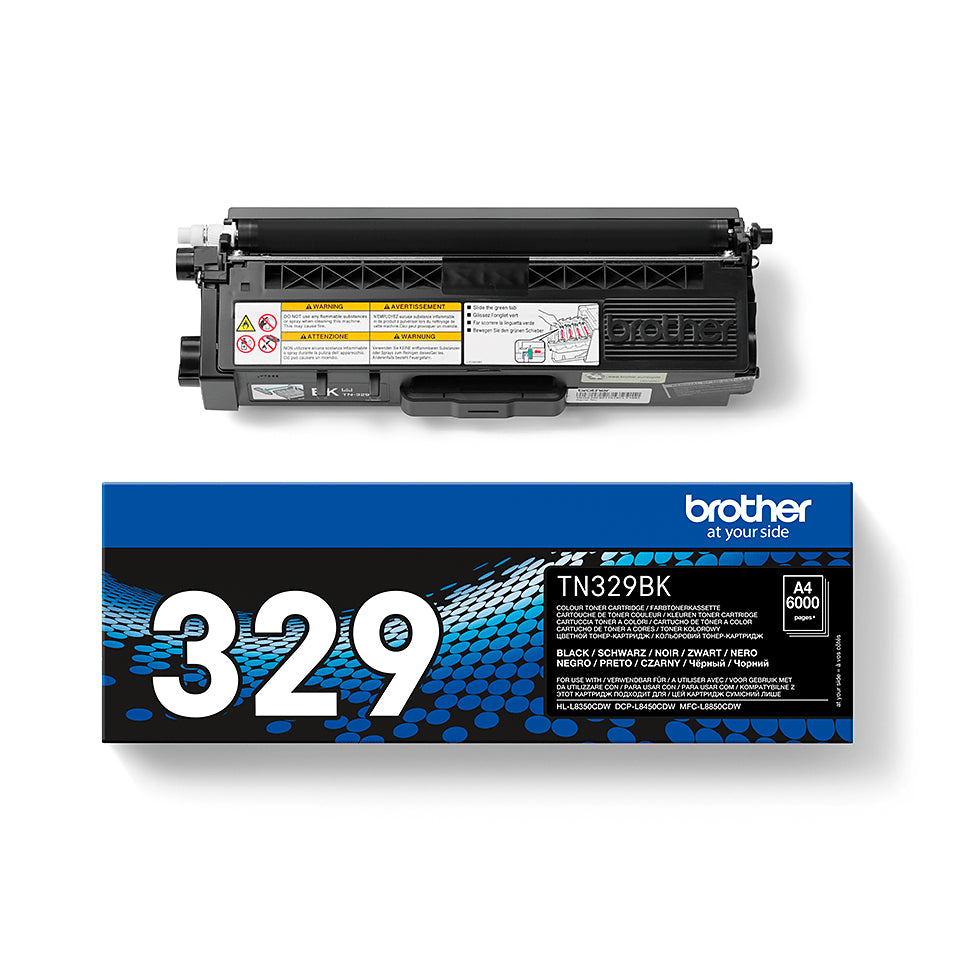 Brother TN329BK toner zwart