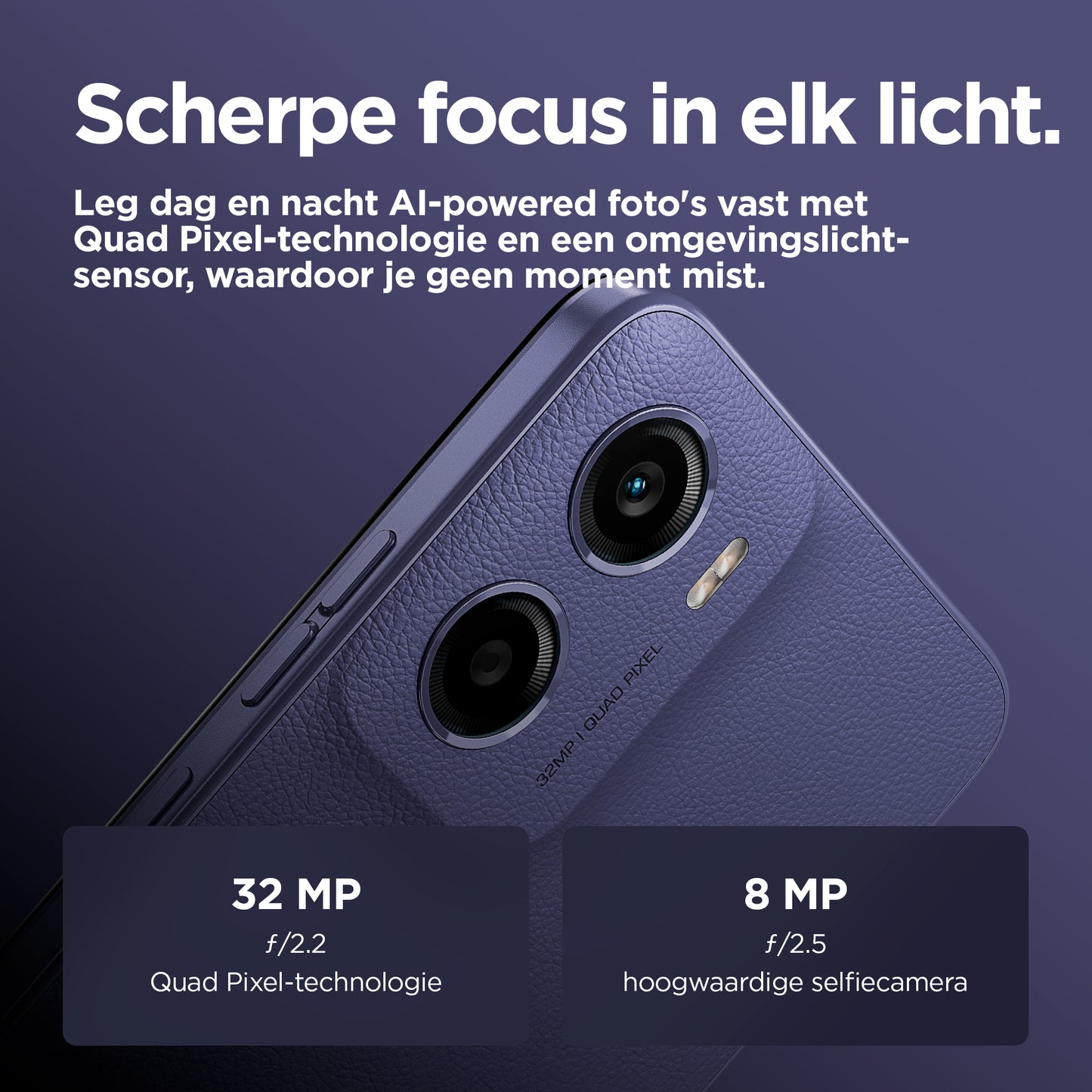 Motorola Moto E15 Fresh Lavender