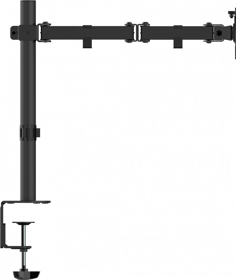 VISION Monitor Desk Post Black