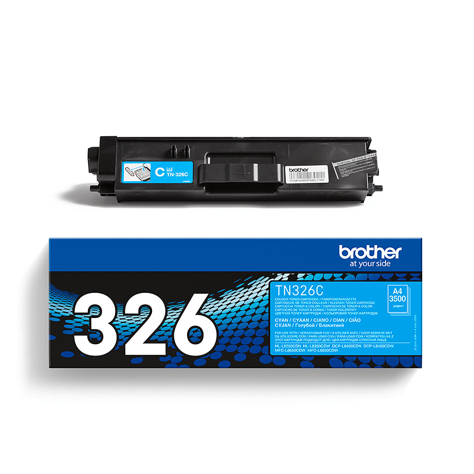 Brother TN326C toner cyaan