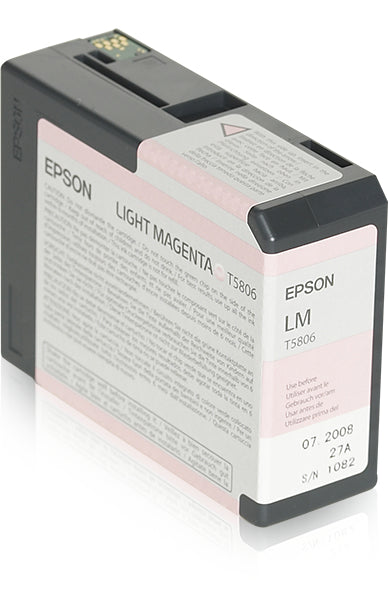 INK CARTRIDGE T580600 LIGHT MAGENTA 80ML C13T580600