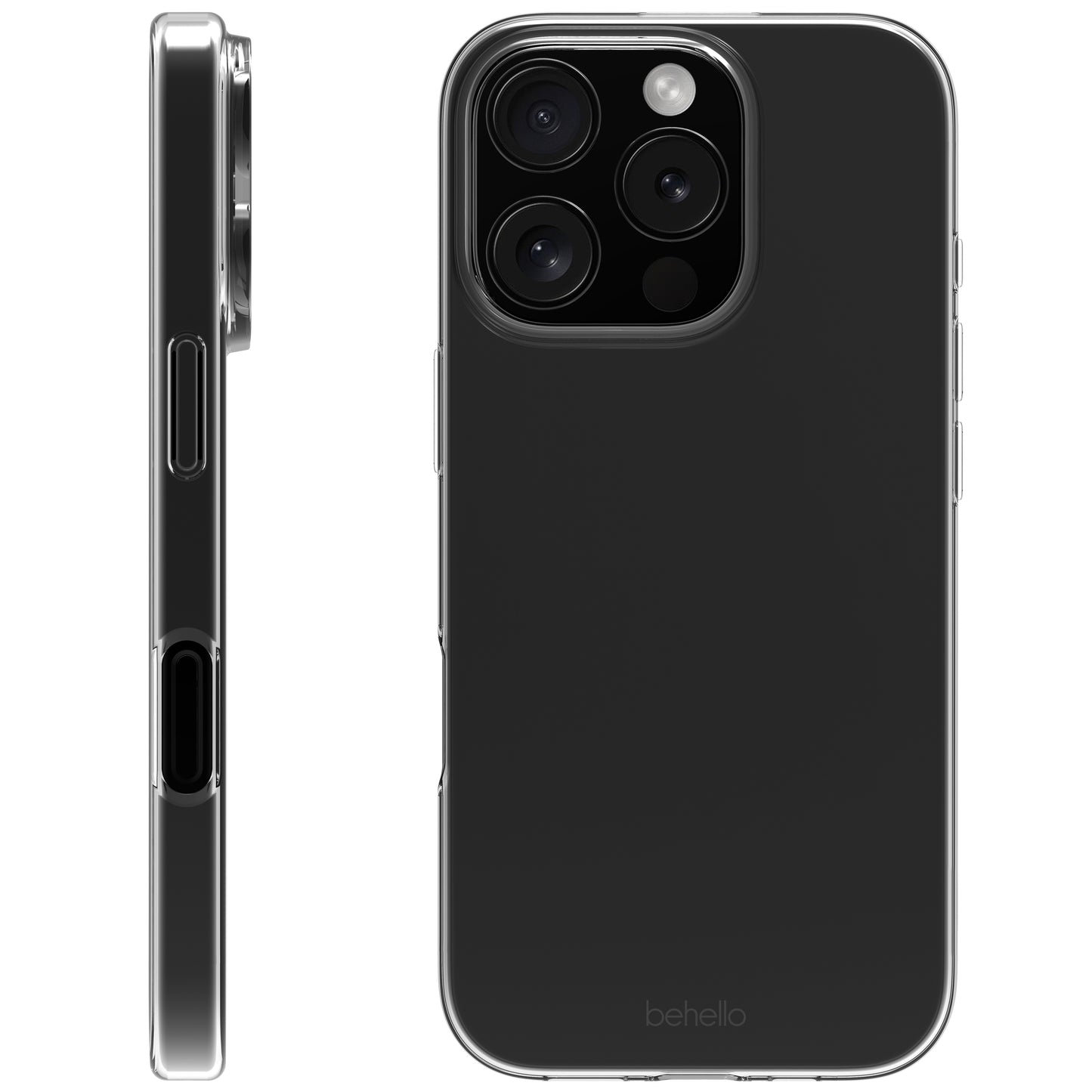 iP 16 Pro Thin Gel Case Eco Transparent