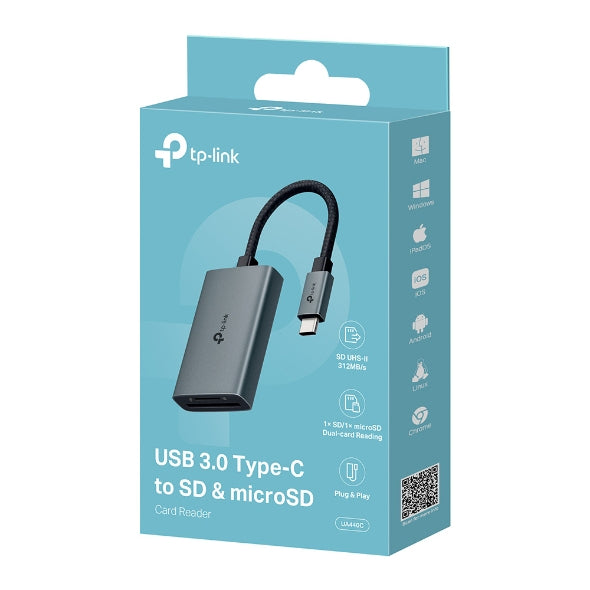 USB3.0 Type-C to SD & microSD 4.0 Adapte UA440C