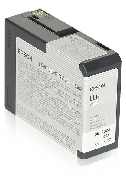 INK CARTRIDGE T580900 LIGHT LIGHT BLACK C13T580900